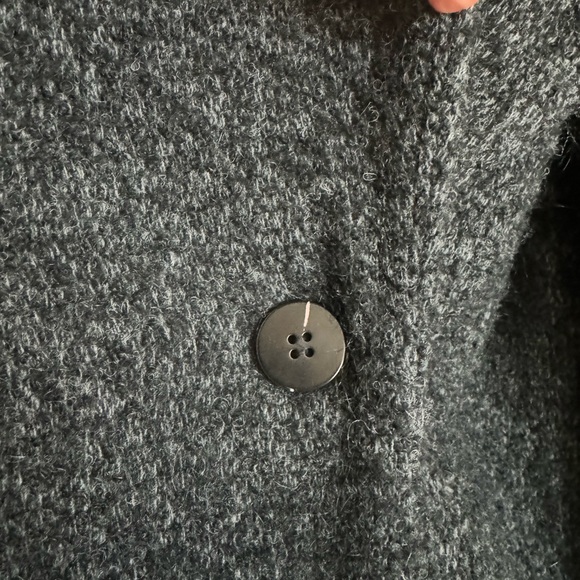 Club Monaco Italian wool dark grey coat XS - Picture 7 of 8
